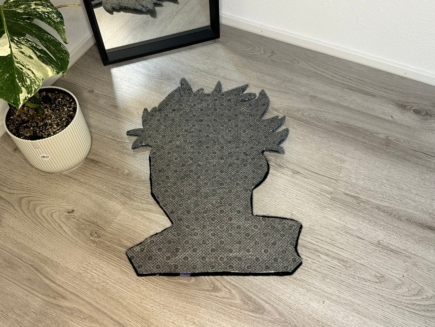 Gojo Satoru Teppich Hinten